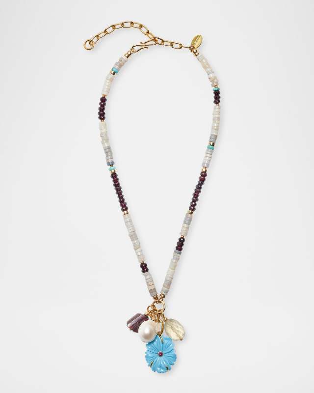 Skylark Necklace In Morning Glory